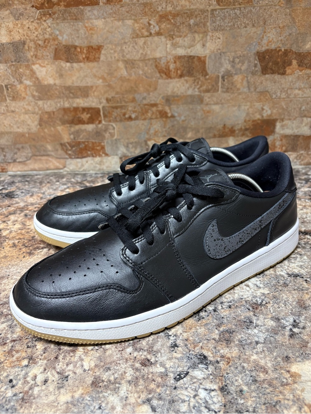 Nike Air Jordan 1 Low Golf Black Gum DD9315-005 Size 13